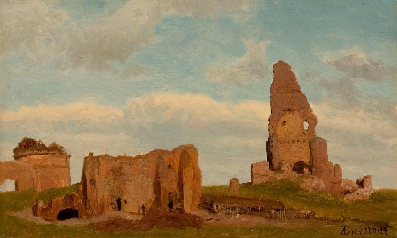 Albert Bierstadt Ruins-Campagna of Rome oil painting image